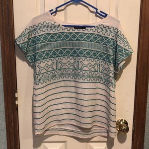 Aztec blouse